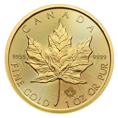 Zlatá minca Maple Leaf  - Kanada