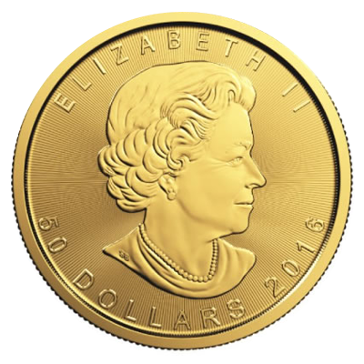 Zlatá minca Maple Leaf 