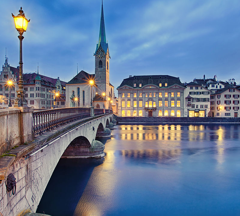 Medzinárodné uskladnenie drahých kovov v trezoroch s najvyšším zabezpečením - Zürich - Brink’s Switzerland